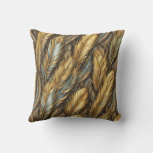Veren Gouden Zilver Kunst  Kussen