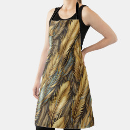 Veren Gouden Zilver Kunst Schort