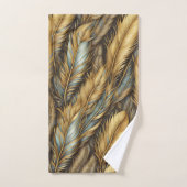 Veren Gouden zilveren kunst Bad Handdoek (Handdoek)