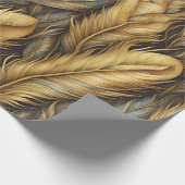 Veren Gouden zilveren kunst Cadeaupapier (Hoek)