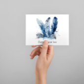 Veren in Delfts Blauw aanpasbaar Briefkaart