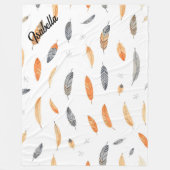 Veren Luxe Trendy Boho Collectie Fleece Deken (Voorkant)