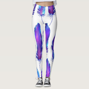 Veren met ruimte textuur, magisch patroon. leggings