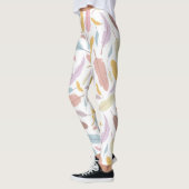 Veren Naadloos patroon Leggings (Links)