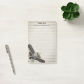 Veren over gestructureerde achtergrond Aangepast Post-it® Notes (Kantoor)