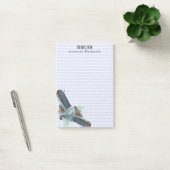 Veren over gestructureerde achtergrond Aangepast Post-it® Notes (Kantoor)