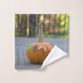 Veren Turkije Pompoen Thanksgiving Badhanddoeken Bad Handdoek (Wasdoekje)