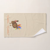 Veren Turkije Pompoen Thanksgiving Badhanddoeken Bad Handdoek (Handdoek)
