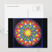 Veren van een tropische vogel (Briefkaart) Briefkaart (Voorkant / Achterkant)