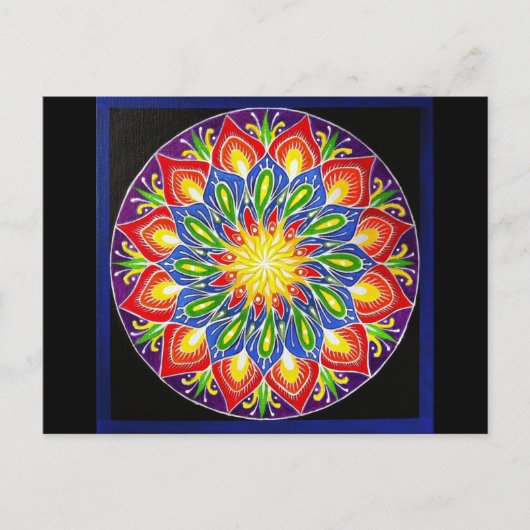 Veren van een tropische vogel (Briefkaart) Briefkaart (Voorkant)