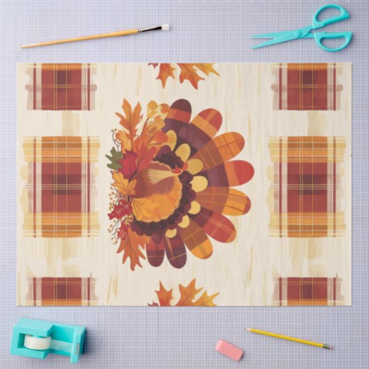 Veren van Herfst Tissuepapier (Craft)