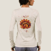 Veren van Herfst Tri-Blend Shirt (Achterkant)