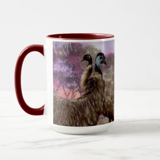 "Veren van Romance: de hofhouding van de Emus" Mok (Links)