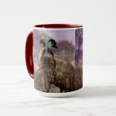 "Veren van Romance: de hofhouding van de Emus" Mok (Voorkant links)