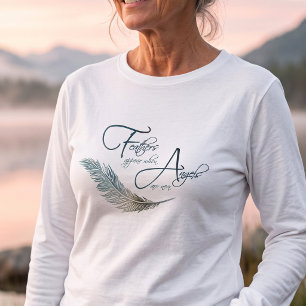 Veren Verschijnen Engelen Dichtbij Herdenkingscita T-shirt