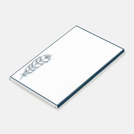 Veren Vorm Minimale en modern design Post-it® Notes (Schuin)