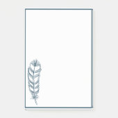 Veren Vorm Minimale en modern design Post-it® Notes (Voorkant)