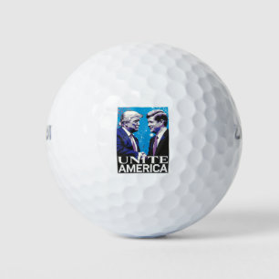 Verenig Amerika Iconische Trump  Golfballen