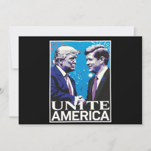 Verenig Amerika Iconische Trump  Kaart