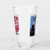 Verenig Amerika - Trump 2024 Glas (Links)
