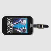 Verenig de Amerikaanse iconische Trump Bagagelabel (Voorkant (horizontaal))