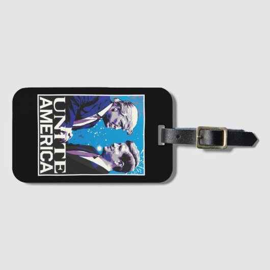 Verenig de Amerikaanse iconische Trump Bagagelabel (Voorkant (horizontaal))