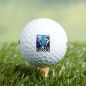 Verenig de Amerikaanse iconische Trump Golfballen (Insitu Shirt)