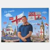 Verenig de Kingdom Fridge Magnet (Voorkant)