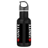 Verenig de Politieke Democratie 18oz Waterfles (Achterkant)