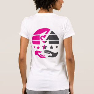 Verenig en Schijn: Een Visie van Samenwerking T-shirt