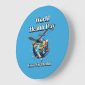 Verenig je voor gezondheid. Wereldgezondheidsdag.  Grote Klok (Hoek)