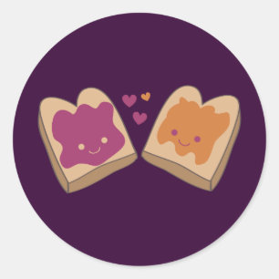 Verenigbaarheid PB&J Ronde Sticker