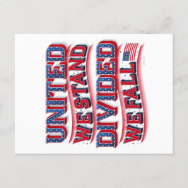 Verenigd bevinden wij ons, Verdeeld vallen wij Feestdagenkaart