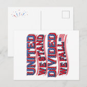 Verenigd bevinden wij ons, Verdeeld vallen wij Feestdagenkaart (Voorkant / Achterkant)