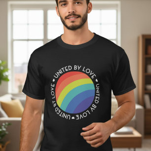 Verenigd Door Liefde Lgbt Pride Homoseksueel Lesbi T-shirt