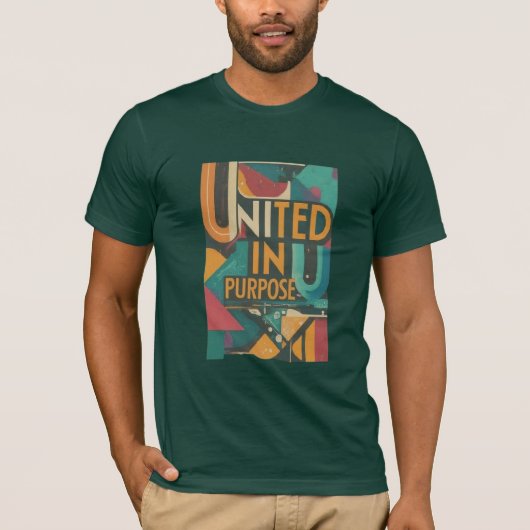 Verenigd in doel T-shirt (Voorkant)
