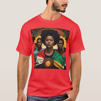Verenigd in Kracht retro T-shirt