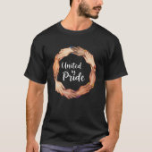 verenigd in Pride LGBTQ Mannen T-shirt (Voorkant)