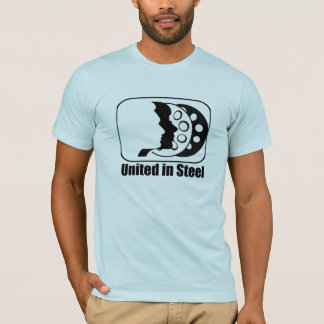 Verenigd in stalen T-shirt