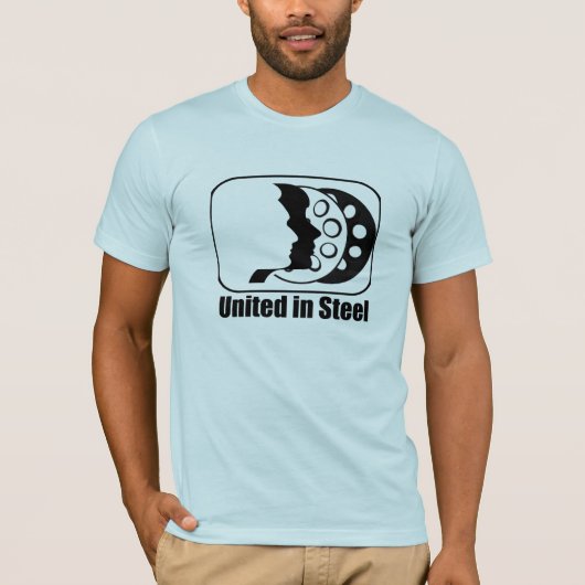 Verenigd in stalen T-shirt (Voorkant)
