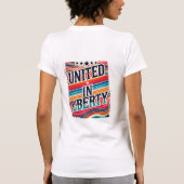 Verenigd in vrijheid t-shirt (Achterkant)