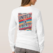 Verenigd in vrijheid t-shirt (Achterkant)