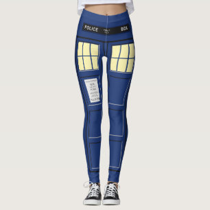 Verenigd Koninkrijk - Blauwe Politie Openbare Tele Leggings