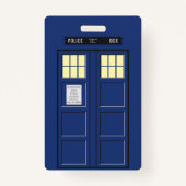 Verenigd Koninkrijk - Blue Police Public Call Box  Badge (Voorkant)
