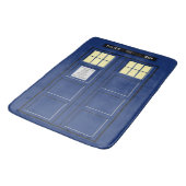 Verenigd Koninkrijk - Blue Police Public Call Box  Badmat (Gekanteld)