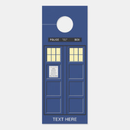 Verenigd Koninkrijk - Blue Police Public Call Box Deurhanger