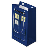 Verenigd Koninkrijk - Blue Police Public Call Box  Klein Cadeauzakje (Voorkant Gekanteld)