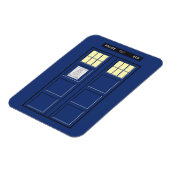 Verenigd Koninkrijk - Blue Police Public Call Box Magneet (Linkerzijde)