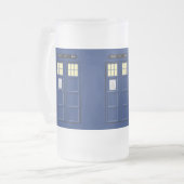 Verenigd Koninkrijk - Blue Police Public Call Box  Matglas Bierpul (Voorkant links)