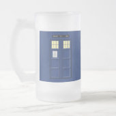 Verenigd Koninkrijk - Blue Police Public Call Box  Matglas Bierpul (Links)